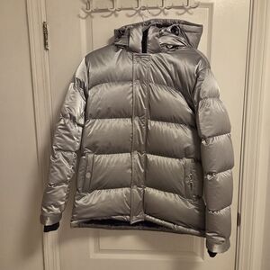 Aritzia The Superpuff in Liquid Shine